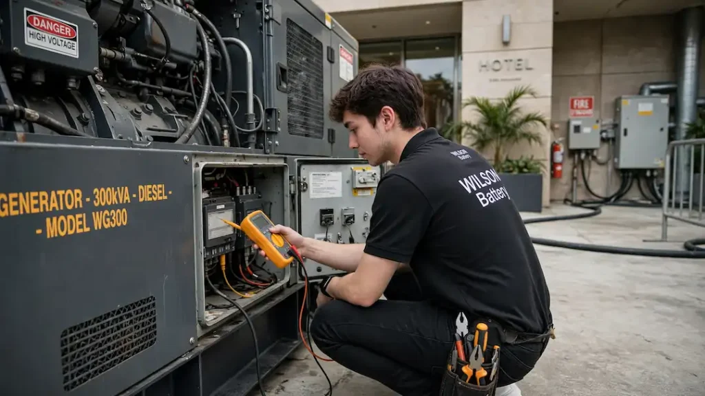 jual aki genset jogja
