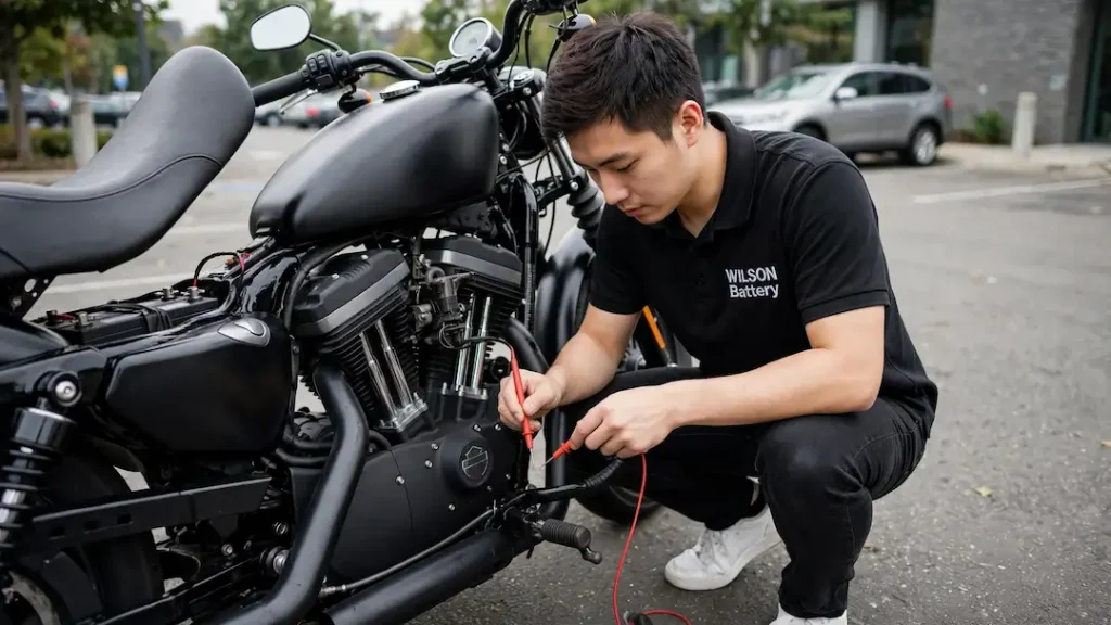 Jual Aki Motor Harley Area Jogja