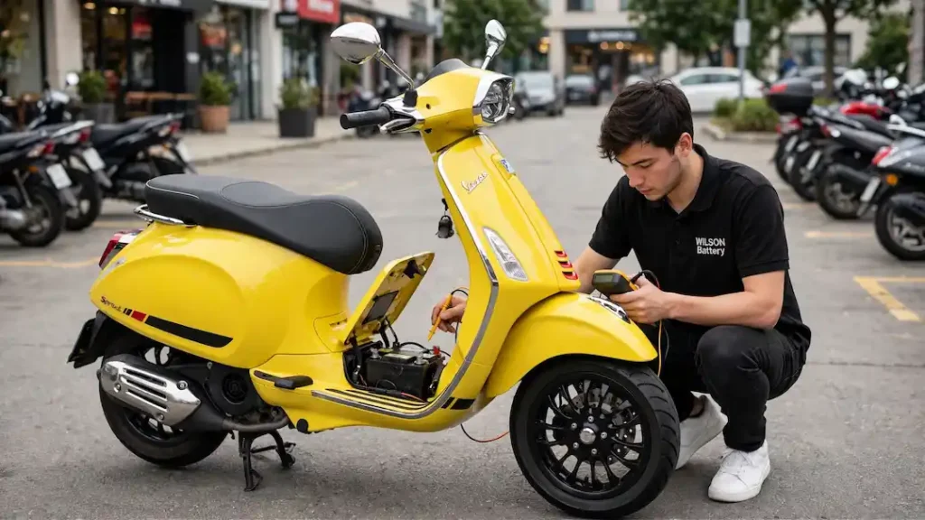 Jual Aki Vespa Matic Jogja