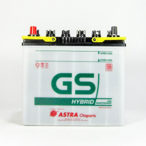 GS ASTRA HYBRID NS 60L 12 VOLT 45 AH GARANSI 2 BULAN
