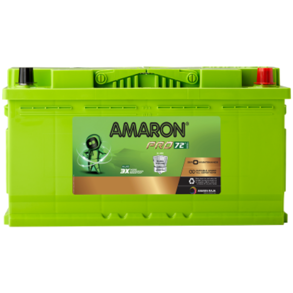 AMARON PRO 60038 DIN 100 12 VOLT 100 AH GARANSI 6 BULAN