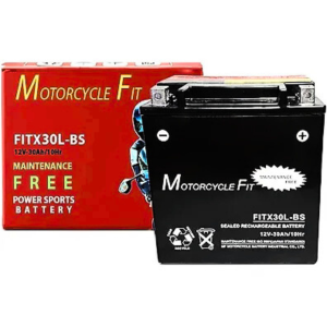 MOTORCYCLE FIT YTX30L 12 VOLT 30 AH GARANSI 1 BULAN