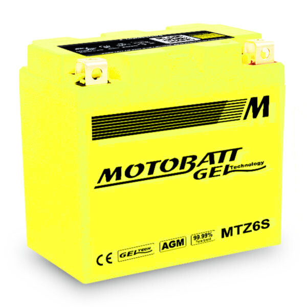 MOTOBATT GELL MTZ6S 12 VOLT 6 AH GARANSI 1 BULAN