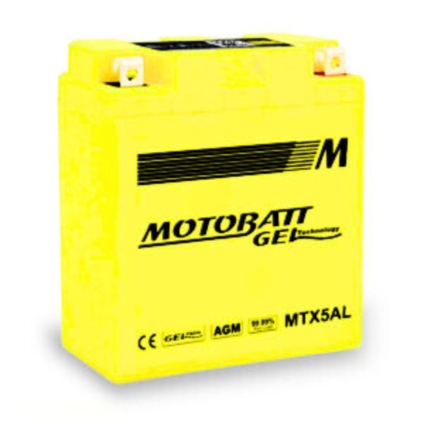 MOTOBATT GELL MTX5AL 12 VOLT 5 AH GARANSI 1 BULAN