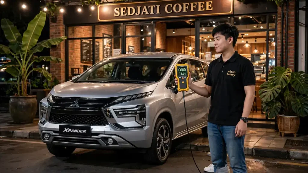 Jual Aki Mobil Kering Mitsubishi Xpander Cross Jogja 24 Jam