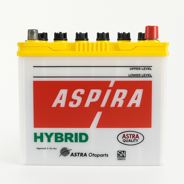 ASPIRA ASTRA HYBRID NS 60L 12 VOLT 45 AH GARANSI 3 BULAN