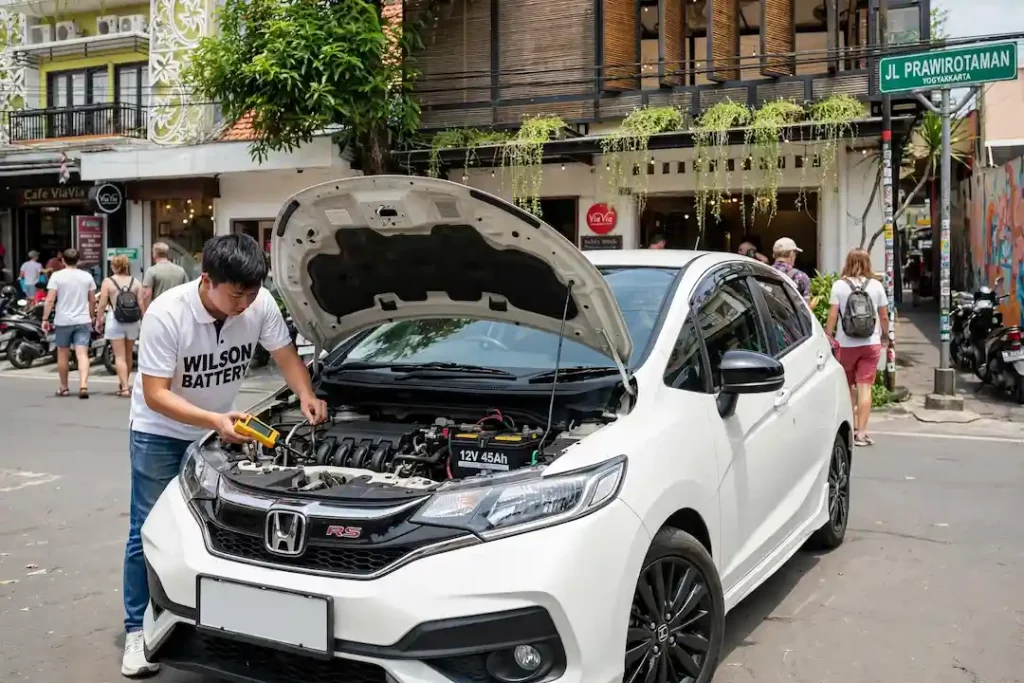 Aki Honda Jazz Prawirotaman Jogja