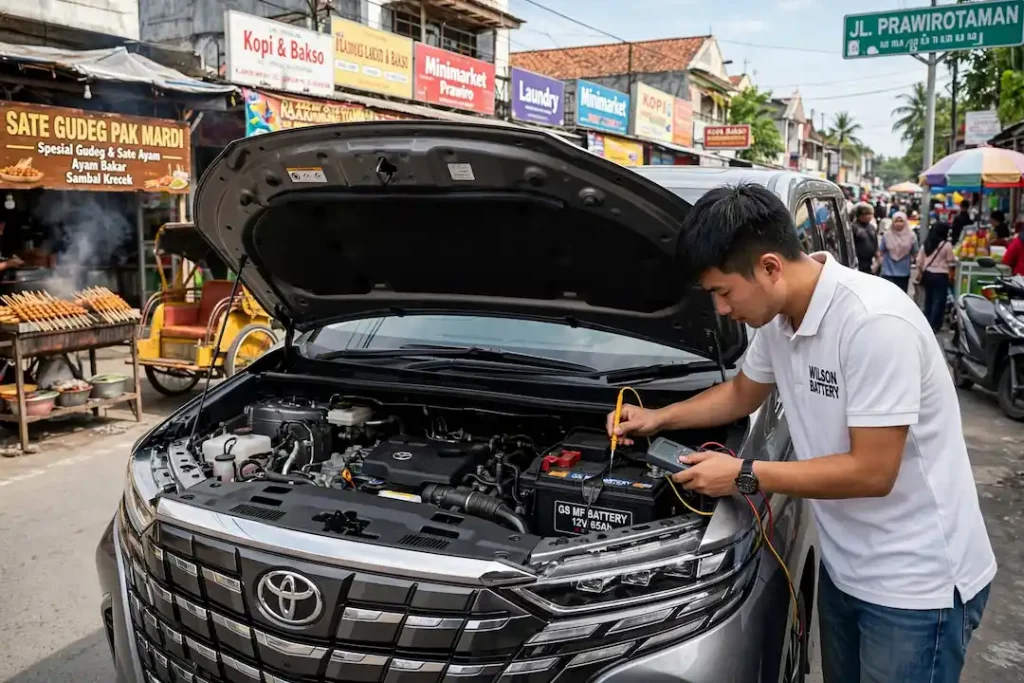 Aki Mobil untuk Kendaraan Operasional Prawirotaman Jogja