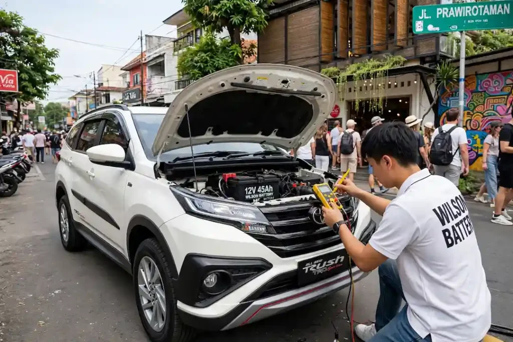 Aki Toyota Rush Prawirotaman Jogja