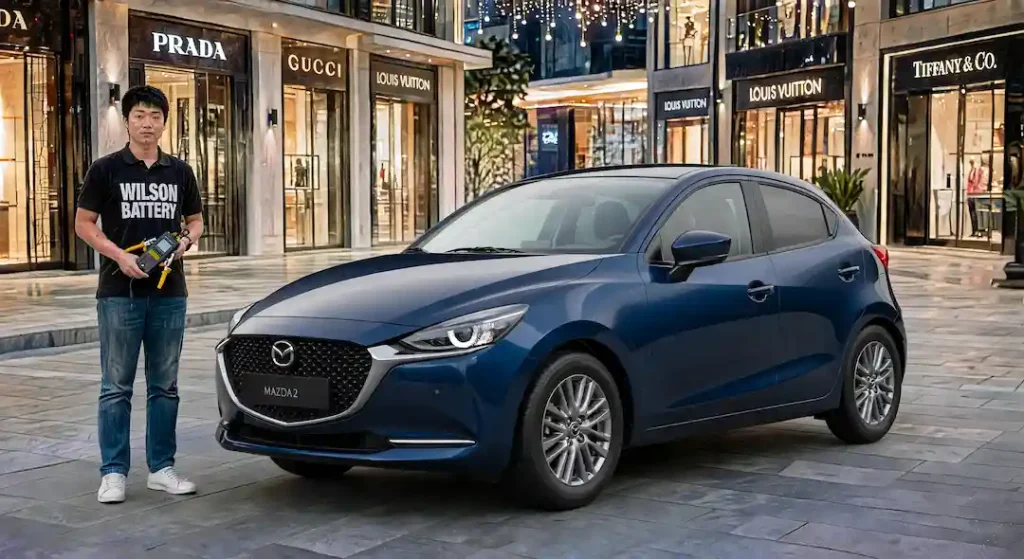 Jual Aki Mobil Mazda 2 ISS Jogja Gratis Antar Pasang 24 Jam