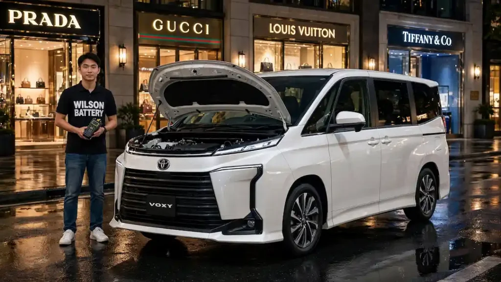 Jual Aki Mobil Toyota Voxy ISS Jogja