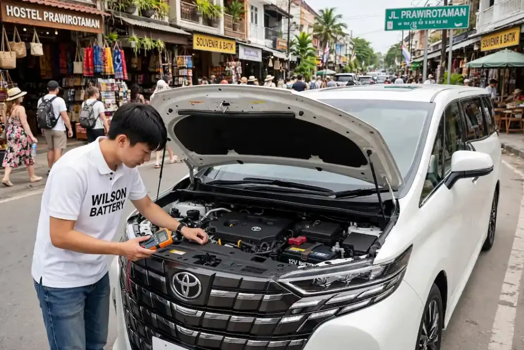 Jual Aki Mobil Wisatawan Prawirotaman Jogja
