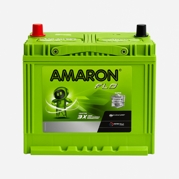 AMARON FLO 85D23L 12 VOLT 60 AH GARANSI 6 BULAN