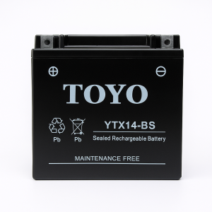 TOYO MF YTX14L 12 VOLT 14 AH GARANSI 1 BULAN