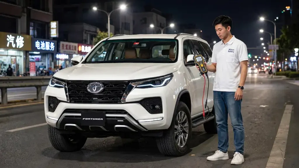 Jual Aki Mobil Toyota Fortuner Bensin Jogja 24 Jam