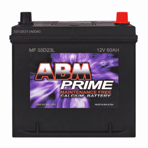 ABM PRIME MF 55D23L 12 VOLT 60 AH GARANSI 12 BULAN