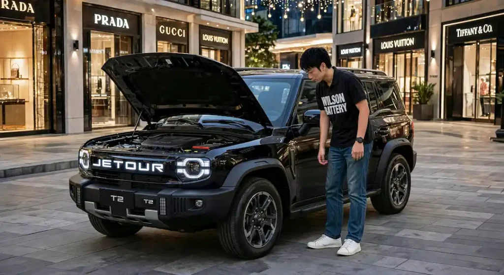 Antar Pasang Aki Mobil Condong Catur Jogja