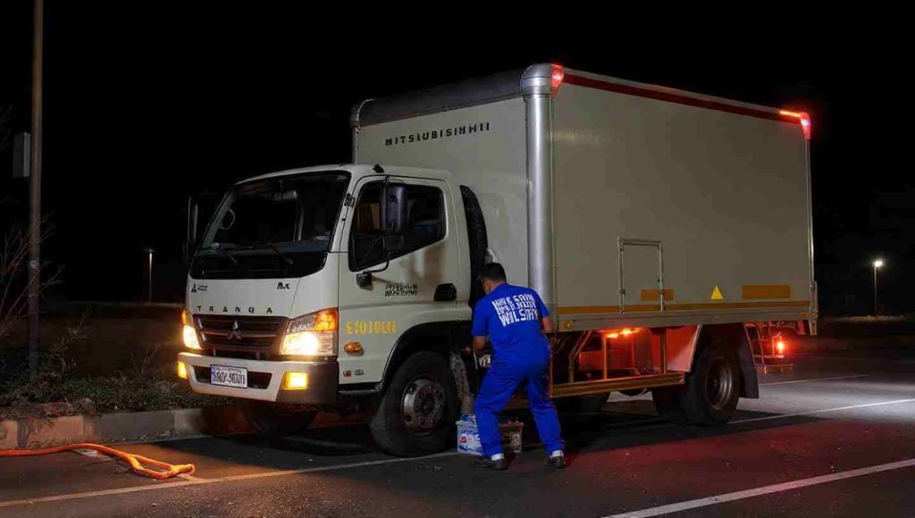Antar Pasang Aki Mobil Truk Box Jogja