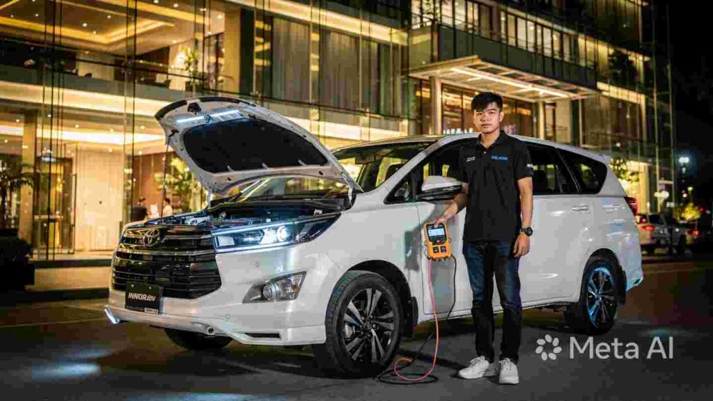 Toyota Innova Reborn Diesel Godean Sleman Antar Pasang Aki LN2 Gratis