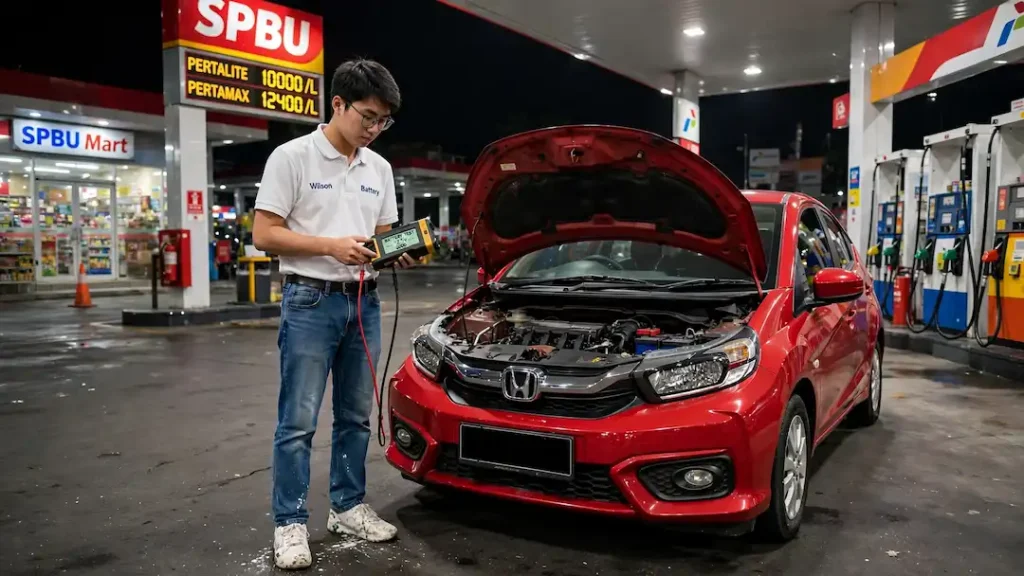 Ciri-Ciri Aki Honda Brio Soak di Nogotirto, Jangan Tunggu Mobil Mogok