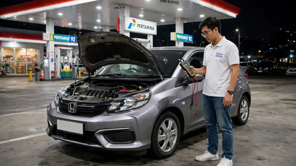 Jual Aki Honda Brio Terdekat Nogotirto Jogja